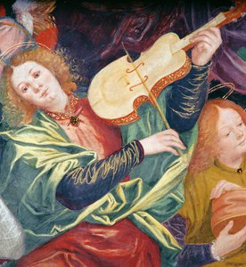 The Concert of Angels (detail)